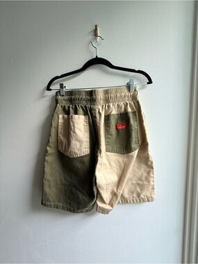 Unisex Chef Short Pants 2 tone olive/tan cookman